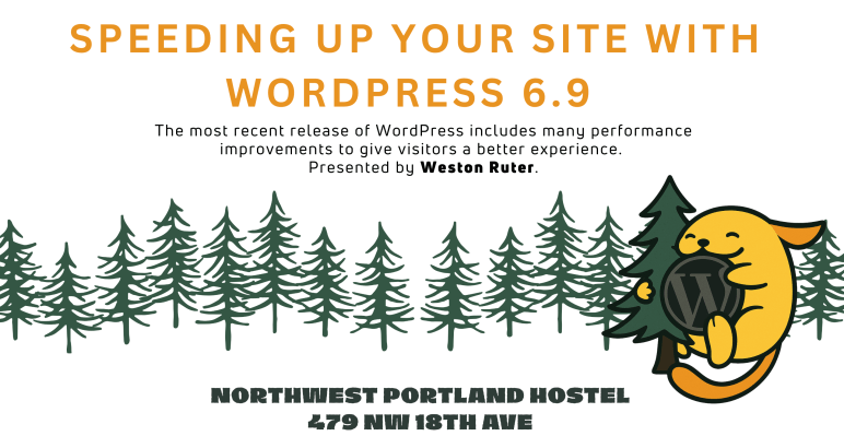 Speeding Up Your Site with WordPress 6.9